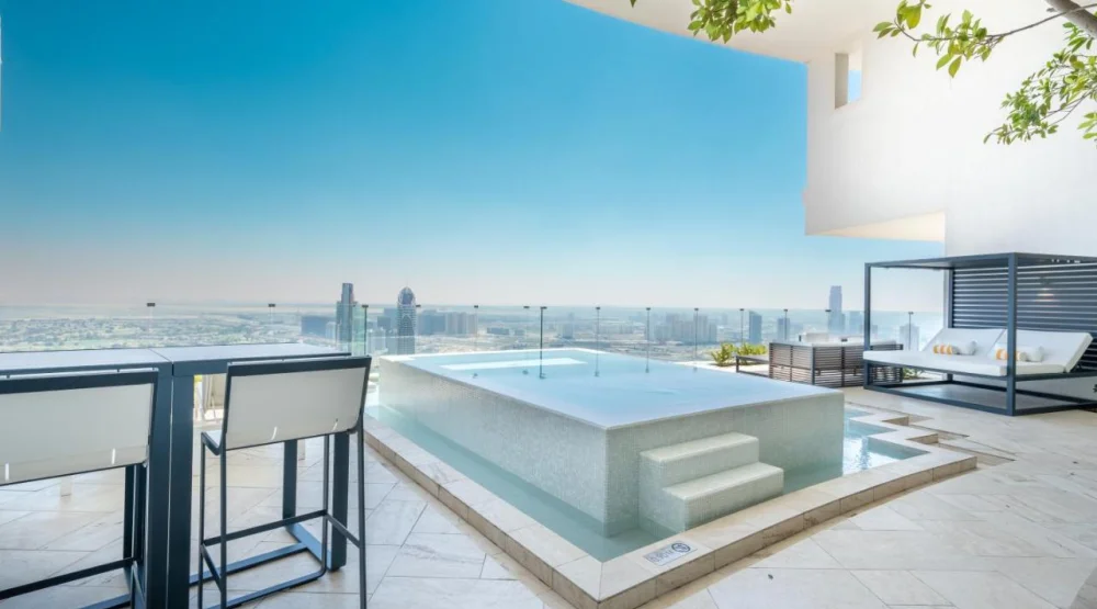 Two Bedroom Sky Villa with Pool at FIVE Jumeirah Village