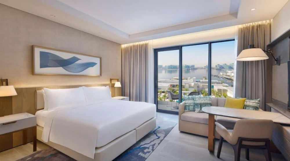 Executive King Room at Hilton Abu Dhabi Yas Island