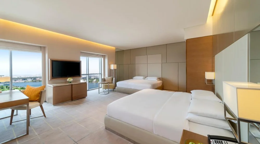 Deluxe King Room with Two King Beds at Hyatt Regency Dubai Creek Heights