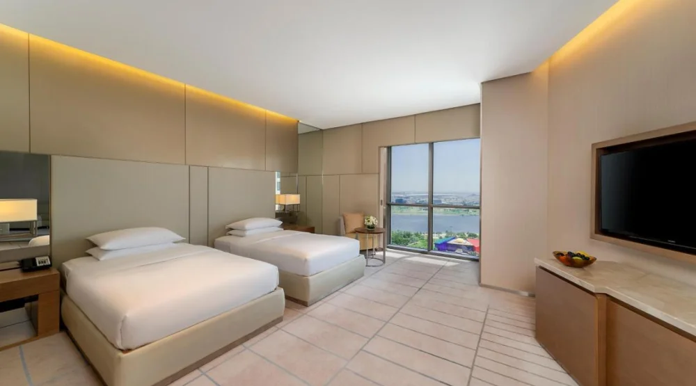 King Room with Creek View at Hyatt Regency Dubai Creek Heights
