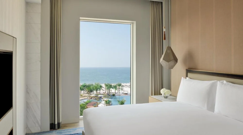 One Bedroom King Suite with Club Infinity Ocean View at InterContinental Ras Al Khaimah Mina Resort & Spa