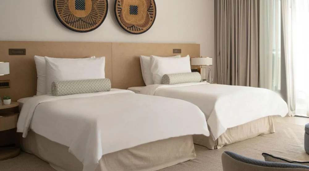 Garden Terrace Twin Room at Jumeirah Saadiyat Island