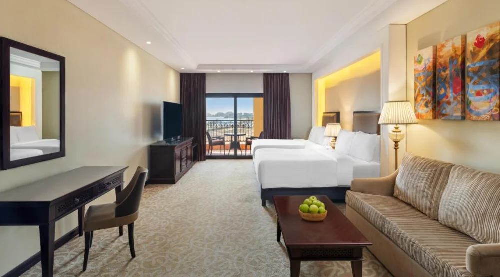 One Bedroom Suite with Two Queen Beds at Pullman Resort Al Marjan Island
