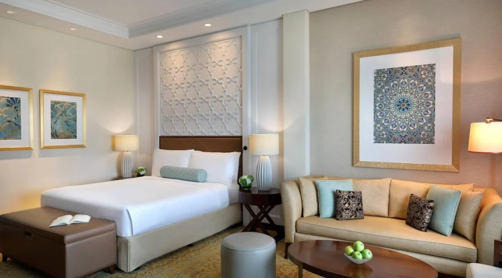 Deluxe King Room with Balcony at The Ritz Carlton Dubai