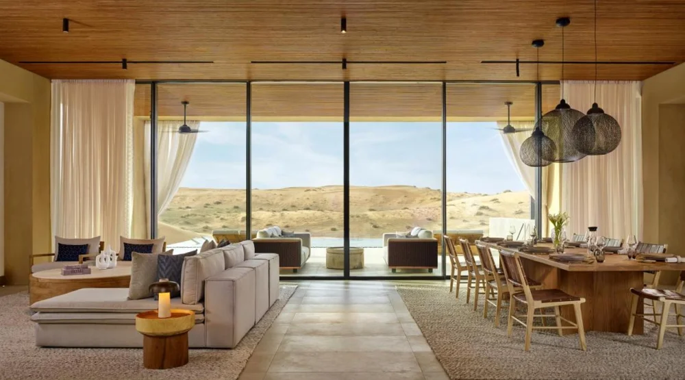 Sunrise Signature Pool, Two Bedroom Villa at The Ritz-Carlton Ras Al Khaimah Al Wadi Desert