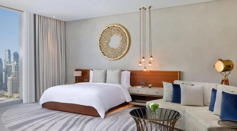 Deluxe King Suite with Downtown View at The St. Regis Downtown Dubai