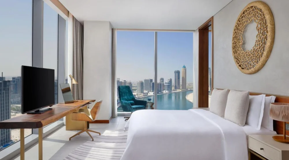 St Regis King Suite with Canal View at The St. Regis Downtown Dubai