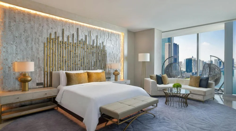 Signature King Suite with Canal View at The St. Regis Downtown Dubai