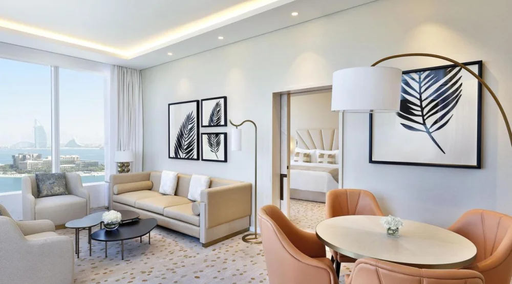 Family Suite with City View, Signature St. Regis Butler Service at The St. Regis Dubai The Palm