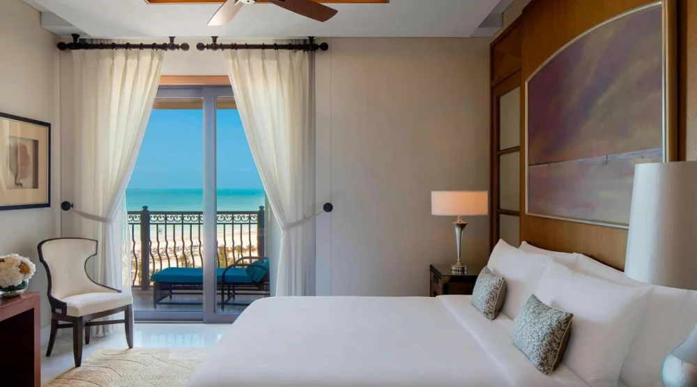 Astor Sea View Suite, One Bedroom Suite, One King at The St. Regis Saadiyat Island Resort