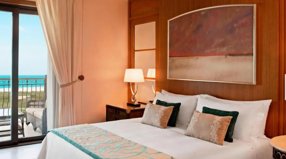 Ocean Suite, One Bedroom Larger Suite, One King at The St. Regis Saadiyat Island Resort