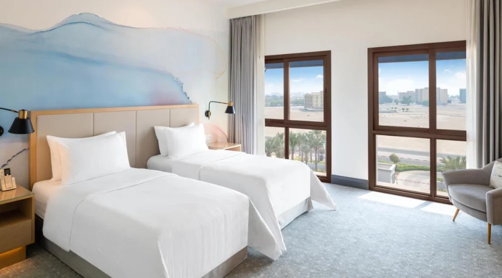 Deluxe Room City View Twin at Vida Beach Resort