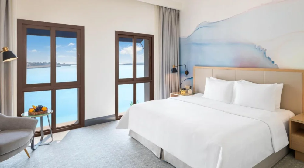 Deluxe Double Room with Sea View at Vida Beach Resort