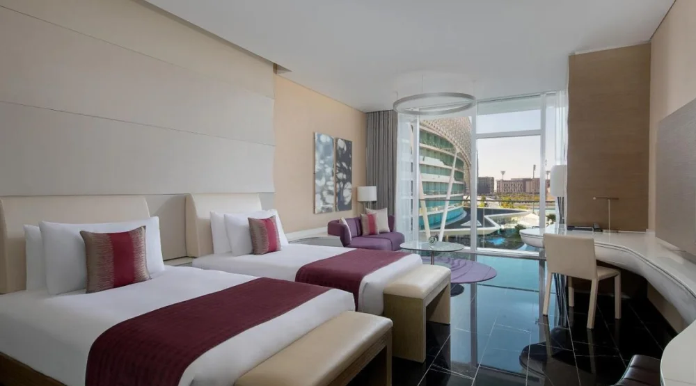 Spectacular Guest Room at W Abu Dhabi Yas Island