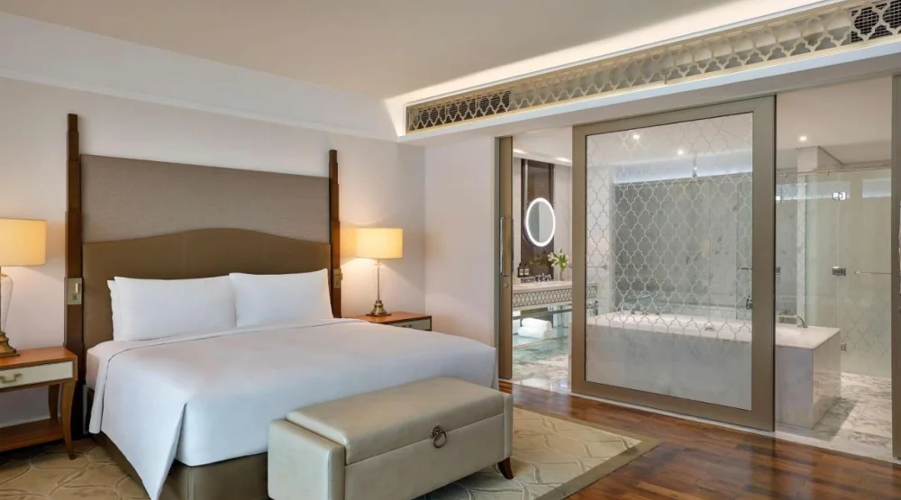 One Bedroom Club Suite with Sea View at Waldorf Astoria Dubai Palm Jumeirah