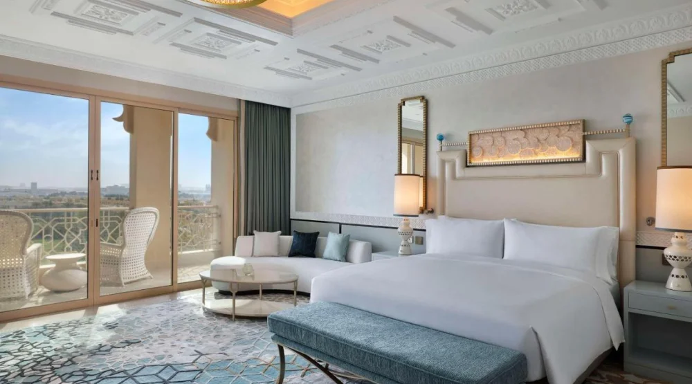 One Bedroom Suite with Golf Course View at Waldorf Astoria Ras al Khaimah