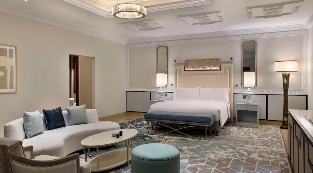 One Bedroom Suite with Ocean View at Waldorf Astoria Ras al Khaimah