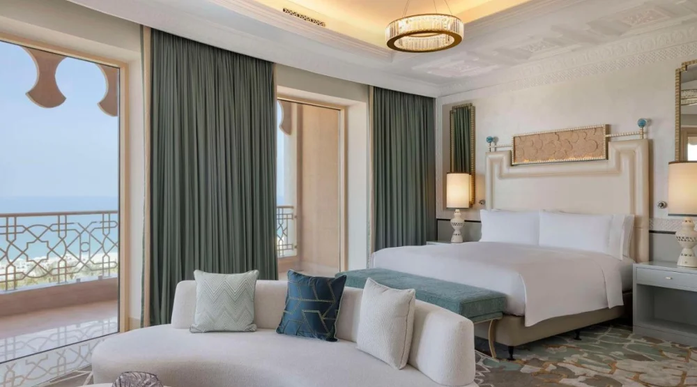 Two Bedroom Suite with Ocean View at Waldorf Astoria Ras al Khaimah