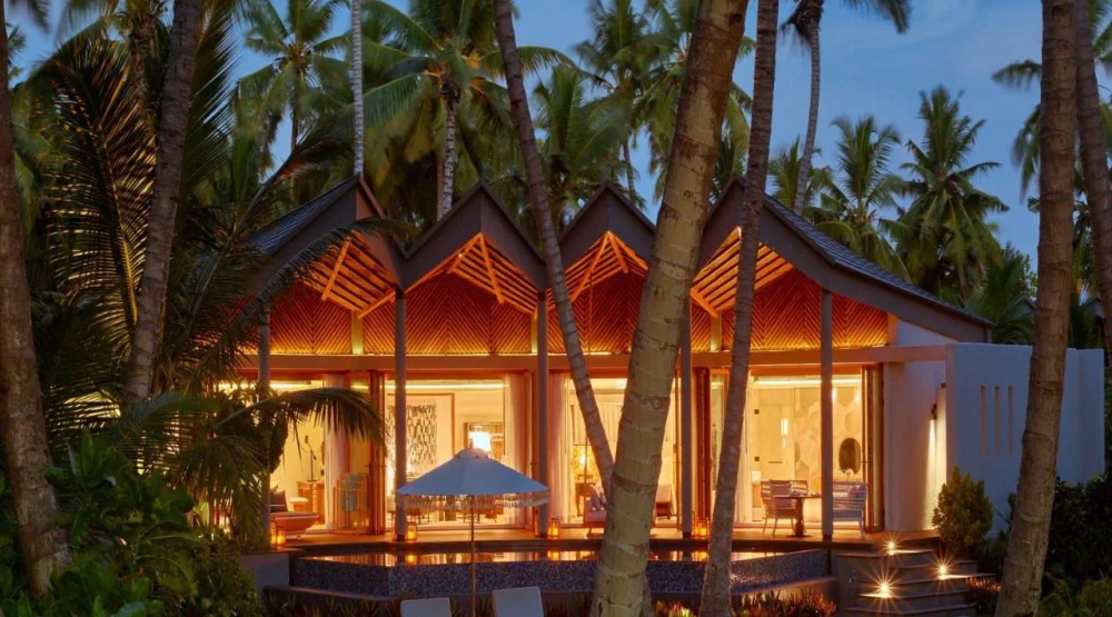 One Bedroom Grand Villa with Pool at Waldorf Astoria Seychelles Platte Island