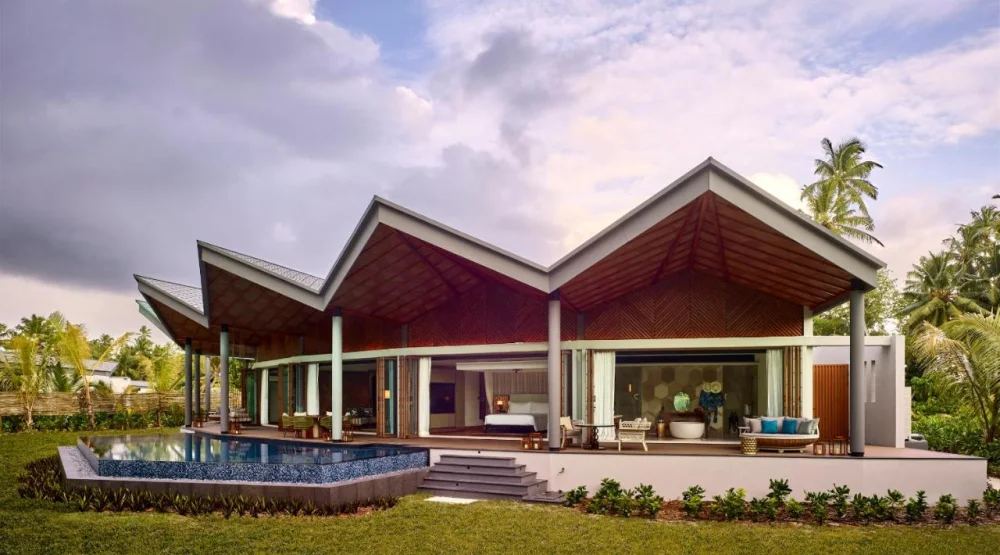 Three Bedroom Villa with Pool at Waldorf Astoria Seychelles Platte Island