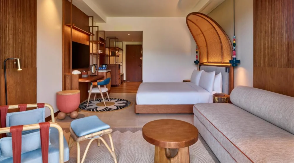 Deluxe King Room with Garden View at Canopy By Hilton Seychelles