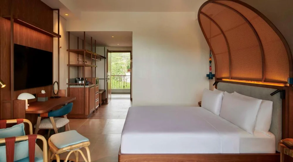 King Room with Garden View at Canopy By Hilton Seychelles