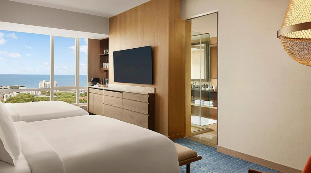 Premier Sea View Room Two Queens at Four Seasons Hotel Mumbai