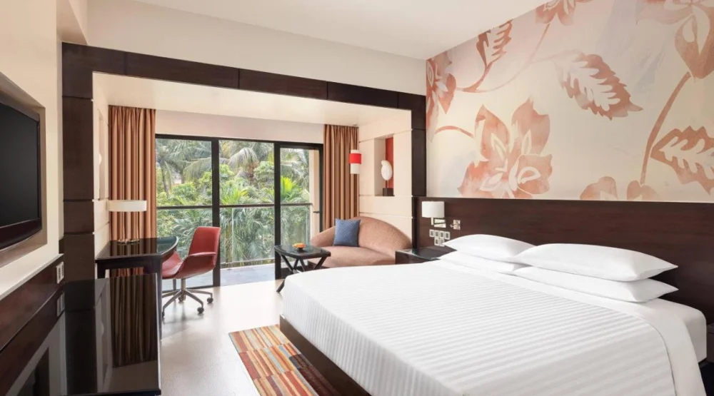 King Room with Garden View at Goa Marriott Resort & Spa