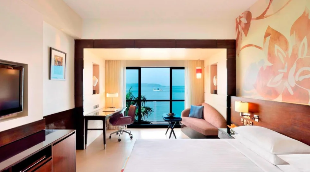 King Room with Bay View at Goa Marriott Resort & Spa