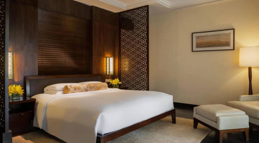 King Room with Balcony and Bay View at Grand Hyatt Goa