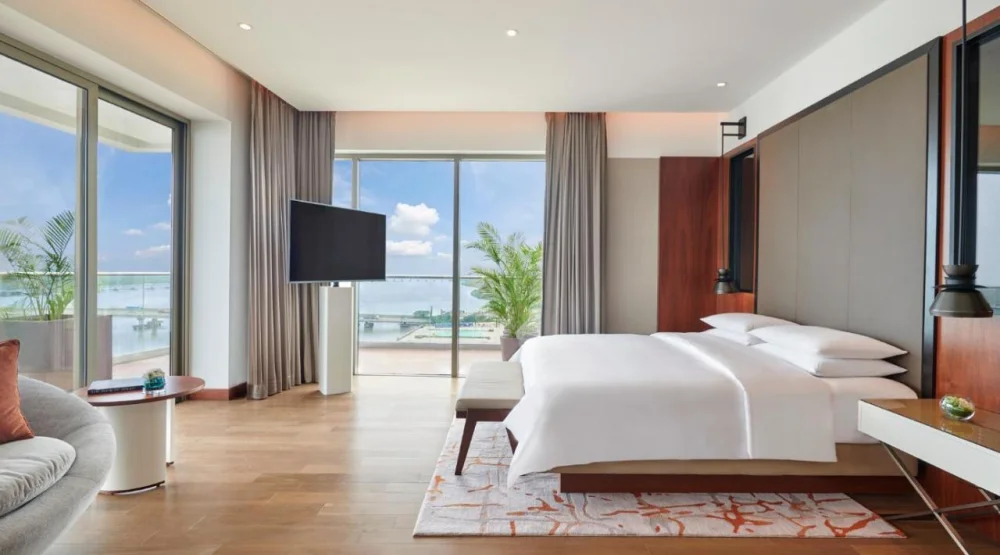 Grand Suite with Terrace at Grand Hyatt Kochi Bolgatty