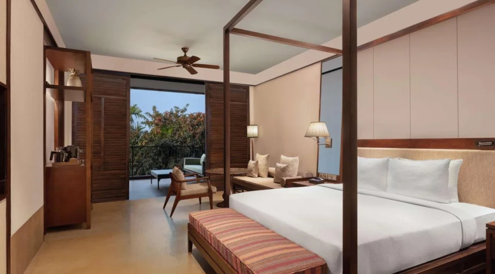 Superior King Room with Balcony - Tropical View at Hilton Goa Resort
