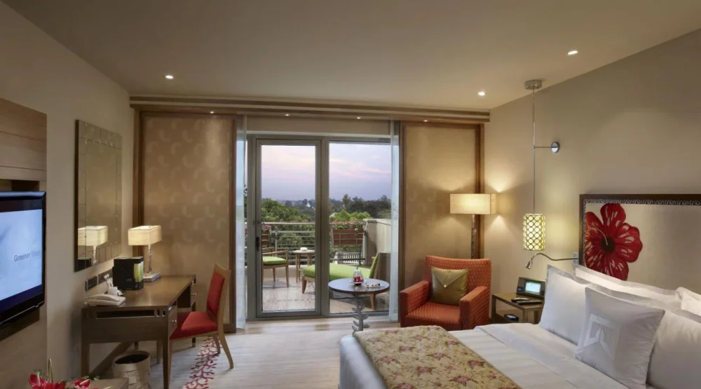 Towers Suite, Club Level, One Bedroom Suite, One King, City View at ITC Gardenia Bengaluru a Luxury Collection Retreat