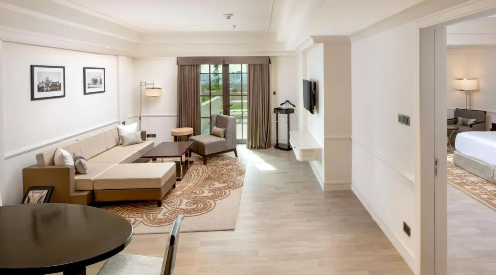 One Bedroom Apartment, One Queen at ITC Royal Bengal a Luxury Collection Hotel