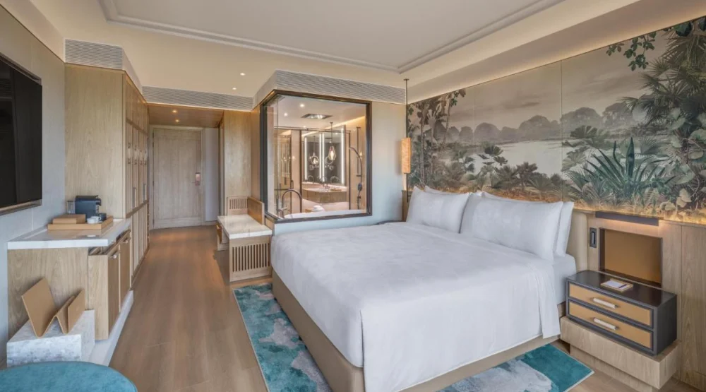 Luxury King Room with Balcony and Bay View at JW Marriott Goa