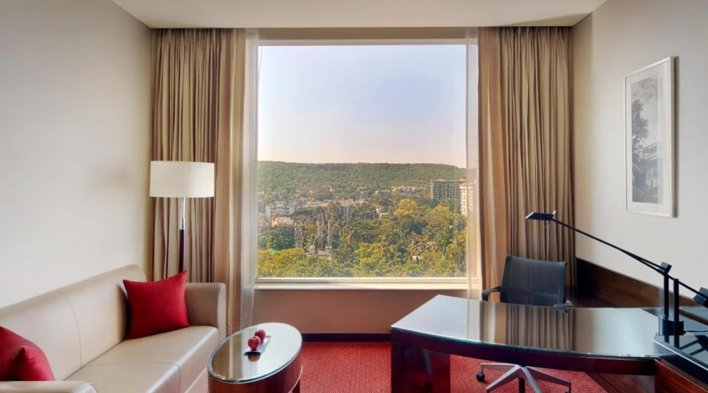 Twin Room, Mountain View at JW Marriott Hotel Pune