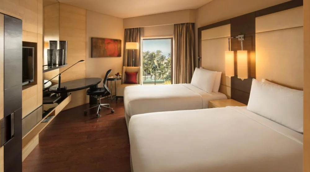 Guest Room, Two Twins, City View at JW Marriott Mumbai Juhu
