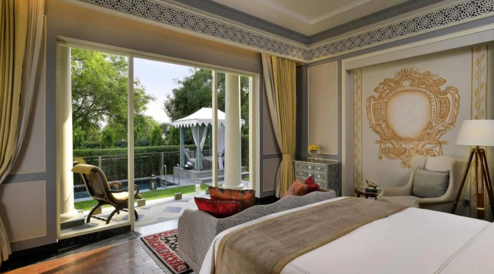 Flamingo Signature King Room with Plunge Pool at Raffles Udaipur