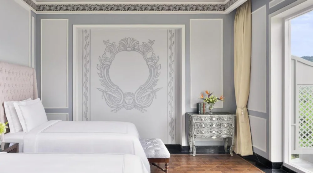 Flamingo Signature Twin Room with Balcony at Raffles Udaipur