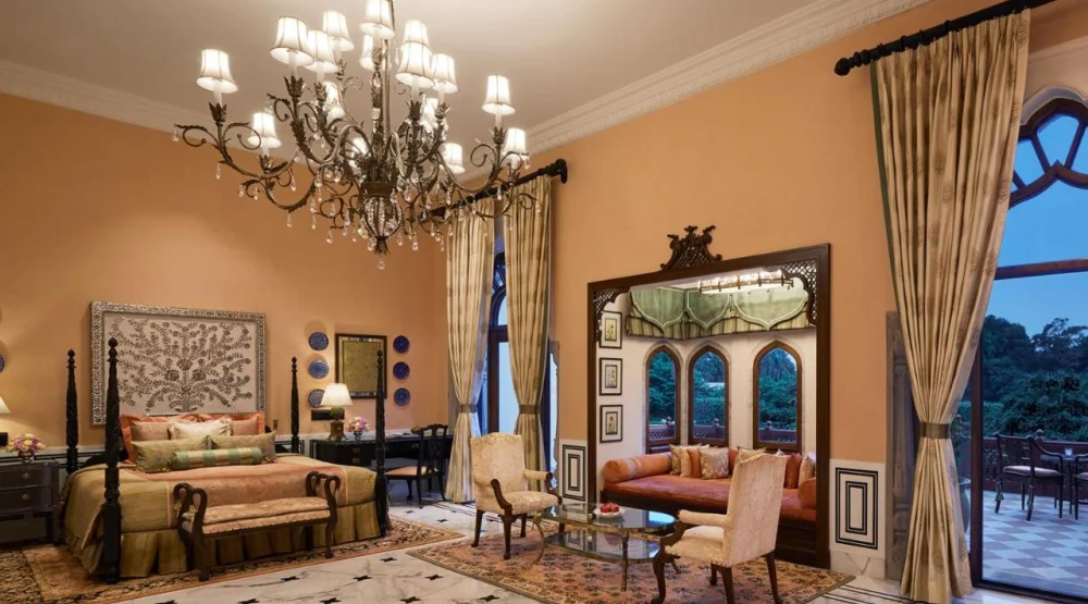 Historical Suite with Garden View at Rambagh Palace