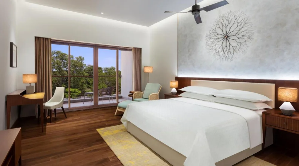 Crocodile View King Bedded Room at Sheraton Grand Chennai Resort & Spa