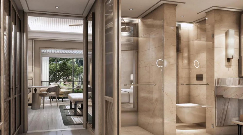 Caroline Astor Suite, Lagoon View at The St. Regis Goa Resort