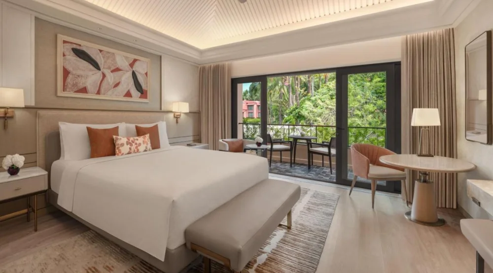 Lagoon Grand Deluxe, One King, Lagoon View at The St. Regis Goa Resort