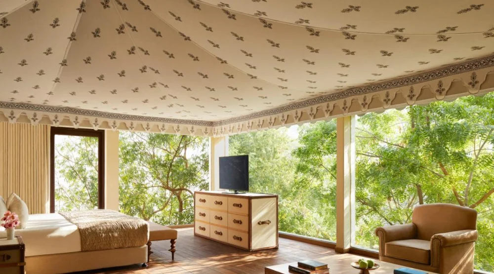 Regal Tent Suite with Panoramic View at Taj Aravali Resort & Spa