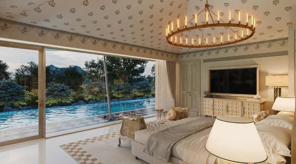 Luxury Tent Pool Villa Aravali View at Taj Aravali Resort & Spa