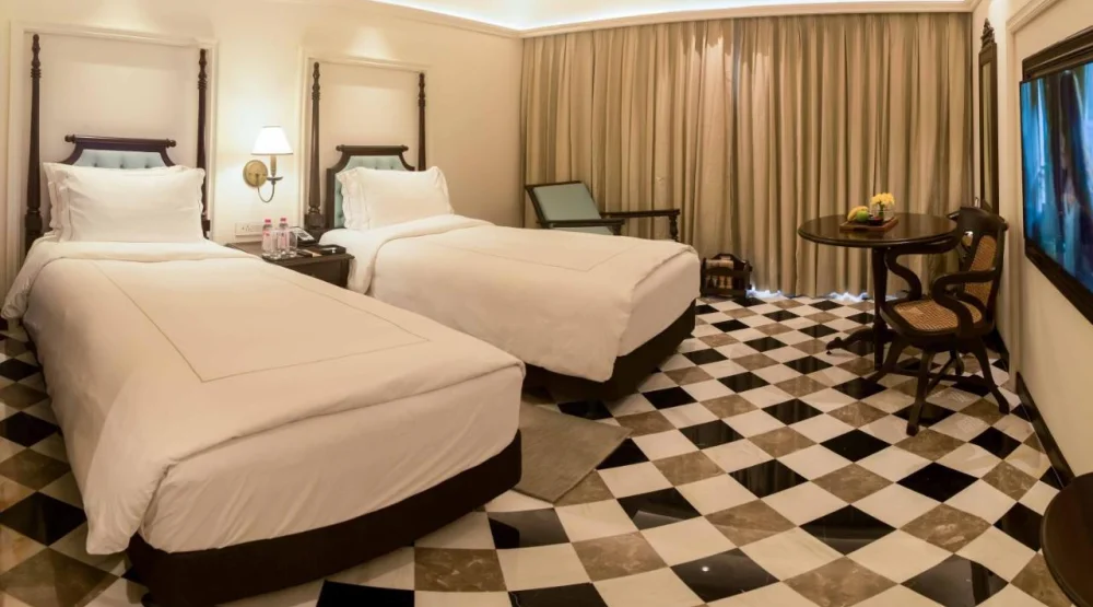 Luxury Room Various View  Twin Bed at Taj Bengal