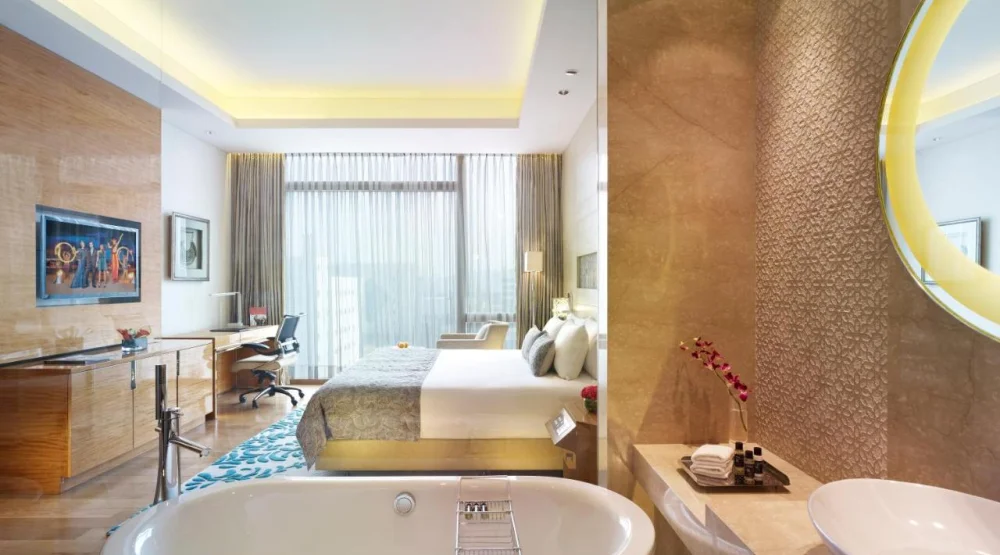 Deluxe King Room at Taj City Centre Gurugram