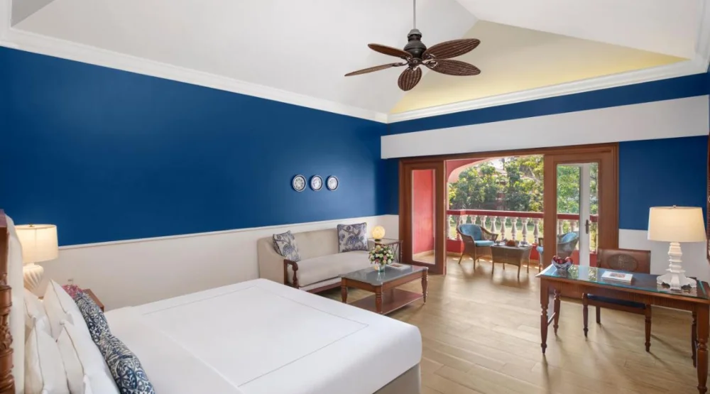 Villa Room Garden View King Bed at Taj Exotica Resort & Spa Goa