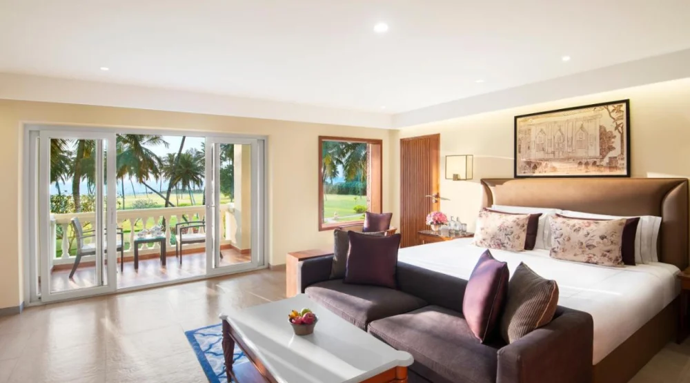 Deluxe Room Sea View King Bed at Taj Exotica Resort & Spa Goa