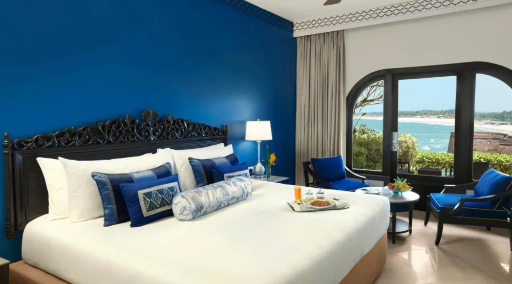 Deluxe Room Sea View - King Bed at Taj Fort Aguada Resort & Spa